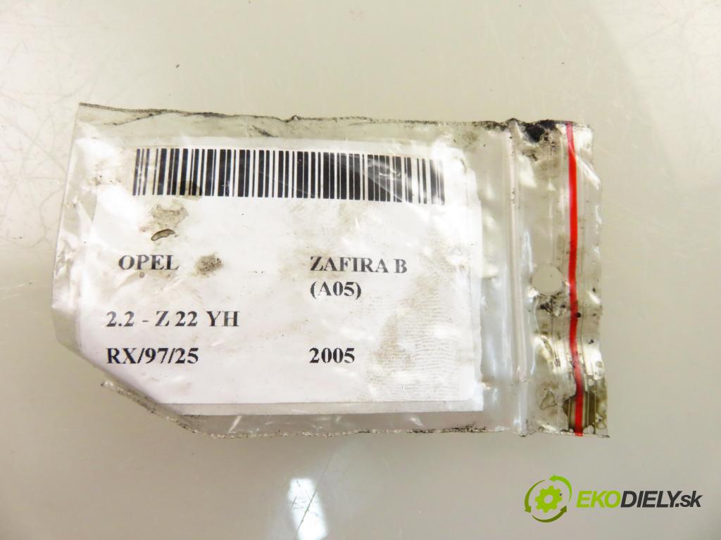 OPEL ZAFIRA B (A05) MINIVAN 2005 110,00 2.2 150 - Z 22 YH 2198,00 snímač TLAK: paliva 24404015