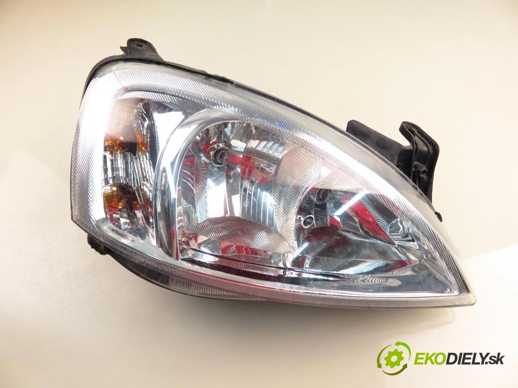 OPEL CORSA C (X01) HB 2002 43,00 1.0 12V 58 - Z 10 XE 973,00 světlo PP 