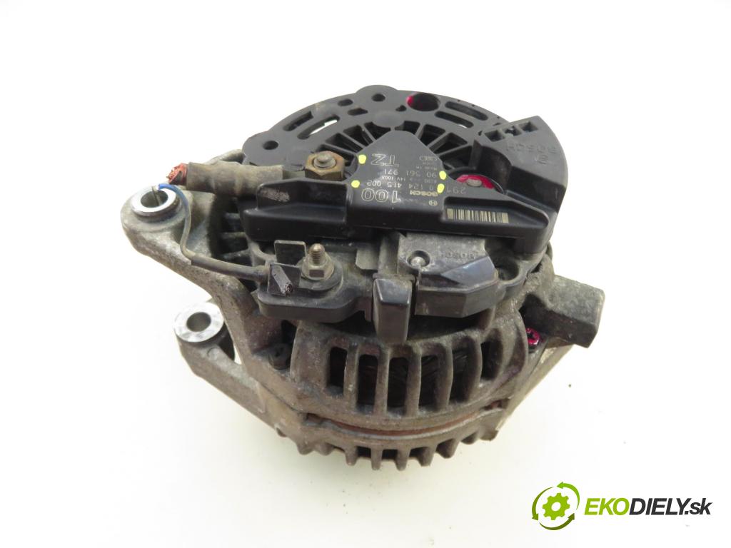 OPEL ASTRA G liftback (T98) HB 2002 62,00 1.6 8V - Z 16 SE 1598,00 Alternátor 90561971 ; 90561971TZ ; 0124415002 (Alternátor)