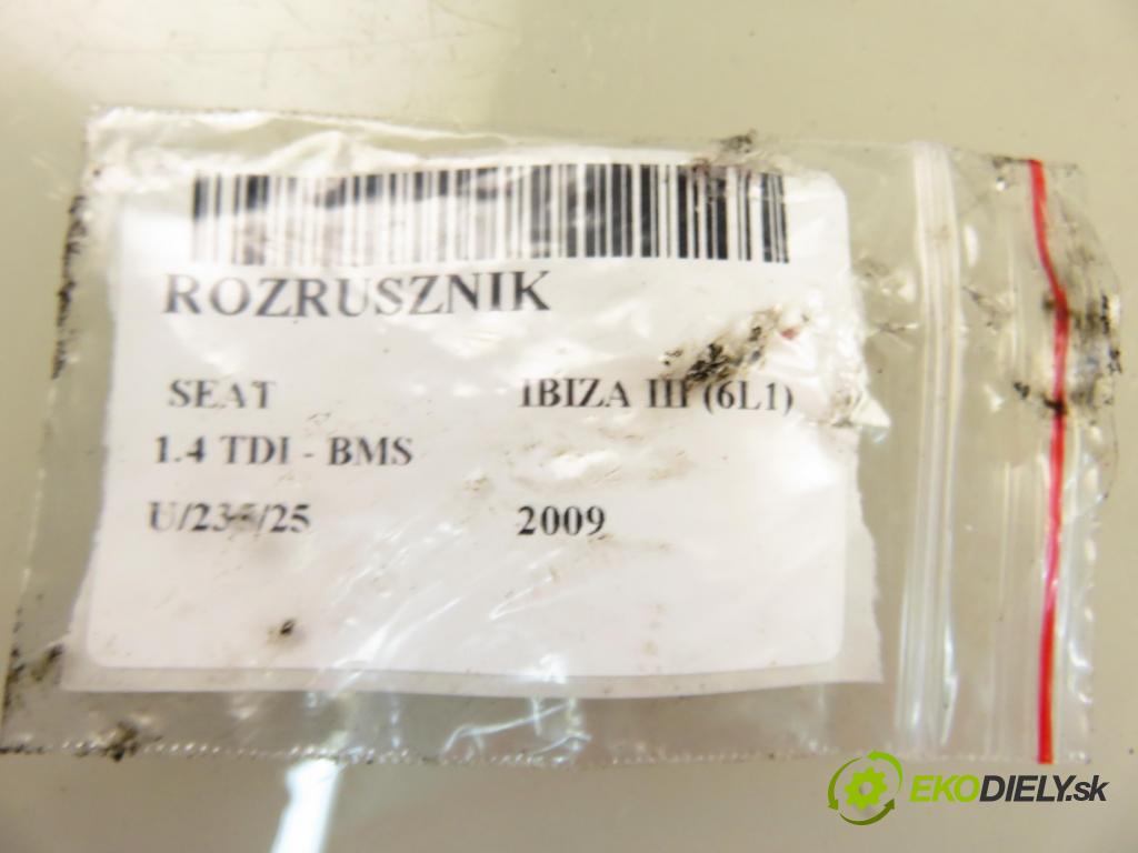 SEAT IBIZA III (6L1) HB 2009 59,00 1.4 TDI - BMS 1422,00 Štartér  (Štartér)