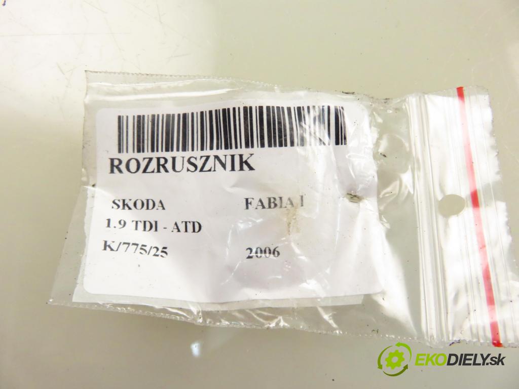 SKODA FABIA I (6Y2) HB 2006 74,00 1.9 TDI PD 100 - ATD 1896,00 Štartér  (Štartér)