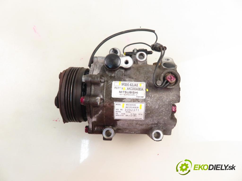 SUZUKI SWIFT III (MZ, EZ) HB 2010 67,00 1.3 91 - M13A 1328,00 KOMPRESOR: klimatizácie 9520062JA0 ; AKC200A083A ; MSC60CAS (Kompresor klimatizácie)