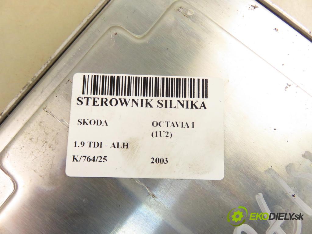 SKODA OCTAVIA I (1U2) LIFTBACK 2003 66,00 1.9 TDI - ALH 1896,00 Riadiaca jednotka Motor 038906012H ; 0281010129