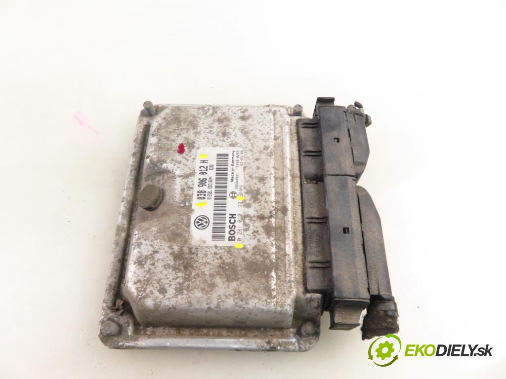 SKODA OCTAVIA I (1U2) LIFTBACK 2003 66,00 1.9 TDI - ALH 1896,00 Riadiaca jednotka Motor 038906012H ; 0281010129