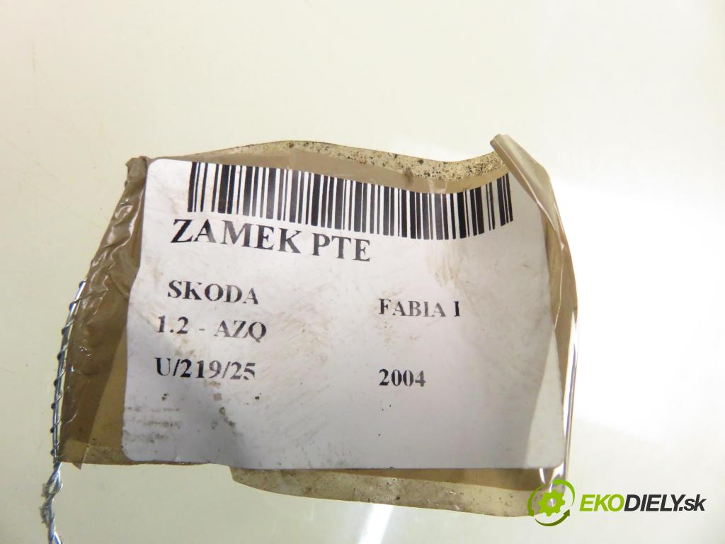 SKODA FABIA I (6Y2) HB 2004 47,00 1.2 - AZQ 1198,00 zámok PTM 3B4839016J