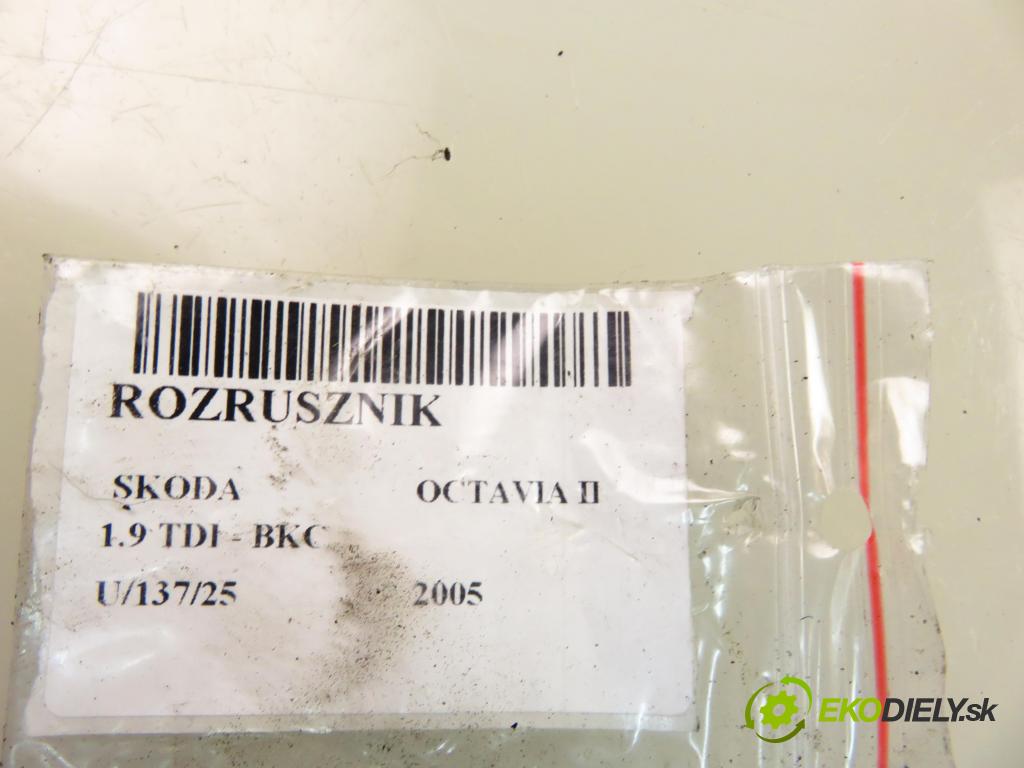 SKODA OCTAVIA II (1Z3) LIFTBACK 2005 77,00 1.9 TDI - BKC 1896,00 Štartér  (Štartér)