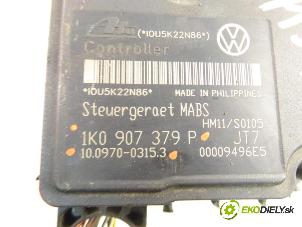 SKODA OCTAVIA II (1Z3) LIFTBACK 2005 77,00 1.9 TDI - BKC 1896,00 Pumpa ABS 1K0907379P ; 10097003153 (Pumpa ABS)