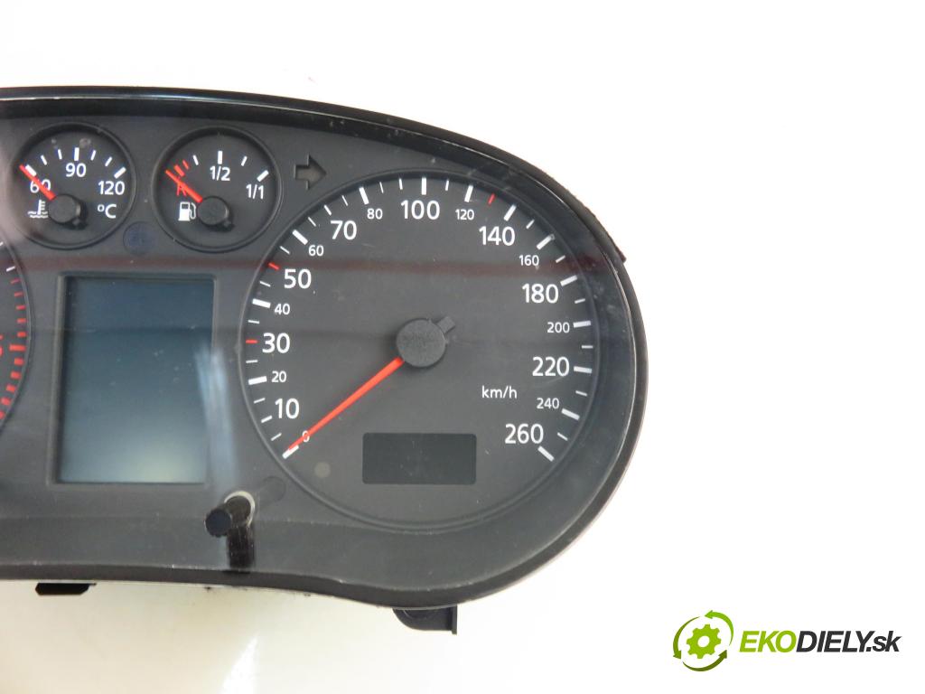 AUDI A3 (8L1) HB 1999 66,00 1.9 TDI 90 - ALH 1896,00 prístrojovka elektrický 8L0920932D