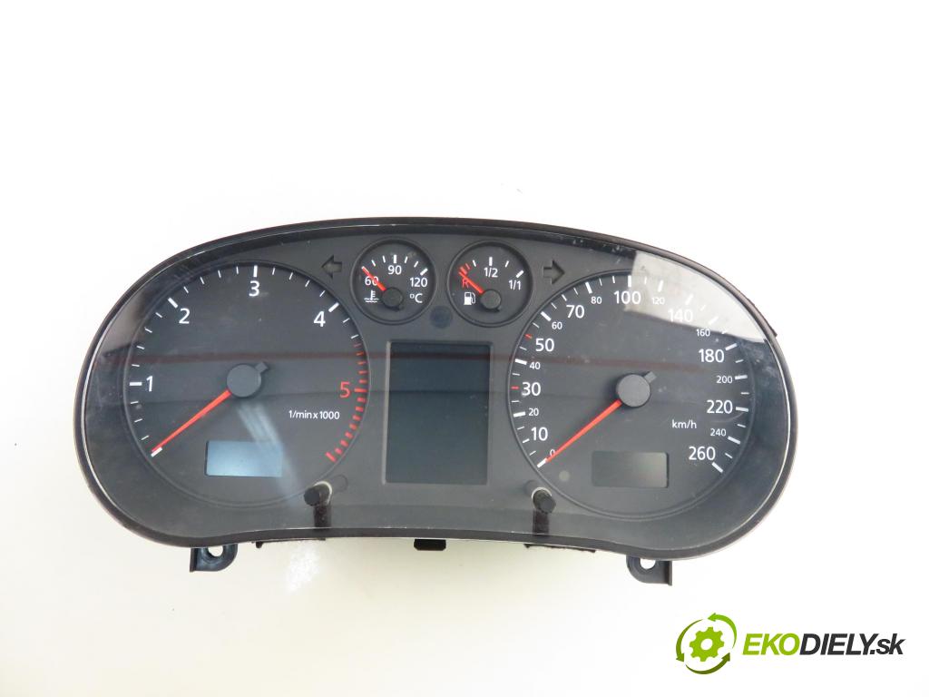 AUDI A3 (8L1) HB 1999 66,00 1.9 TDI 90 - ALH 1896,00 prístrojovka elektrický 8L0920932D
