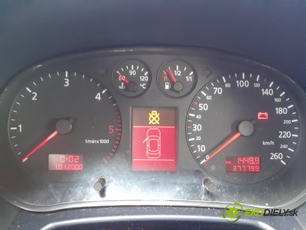 AUDI A3 (8L1) HB 1999 66,00 1.9 TDI 90 - ALH 1896,00 prístrojovka elektrický 8L0920932D