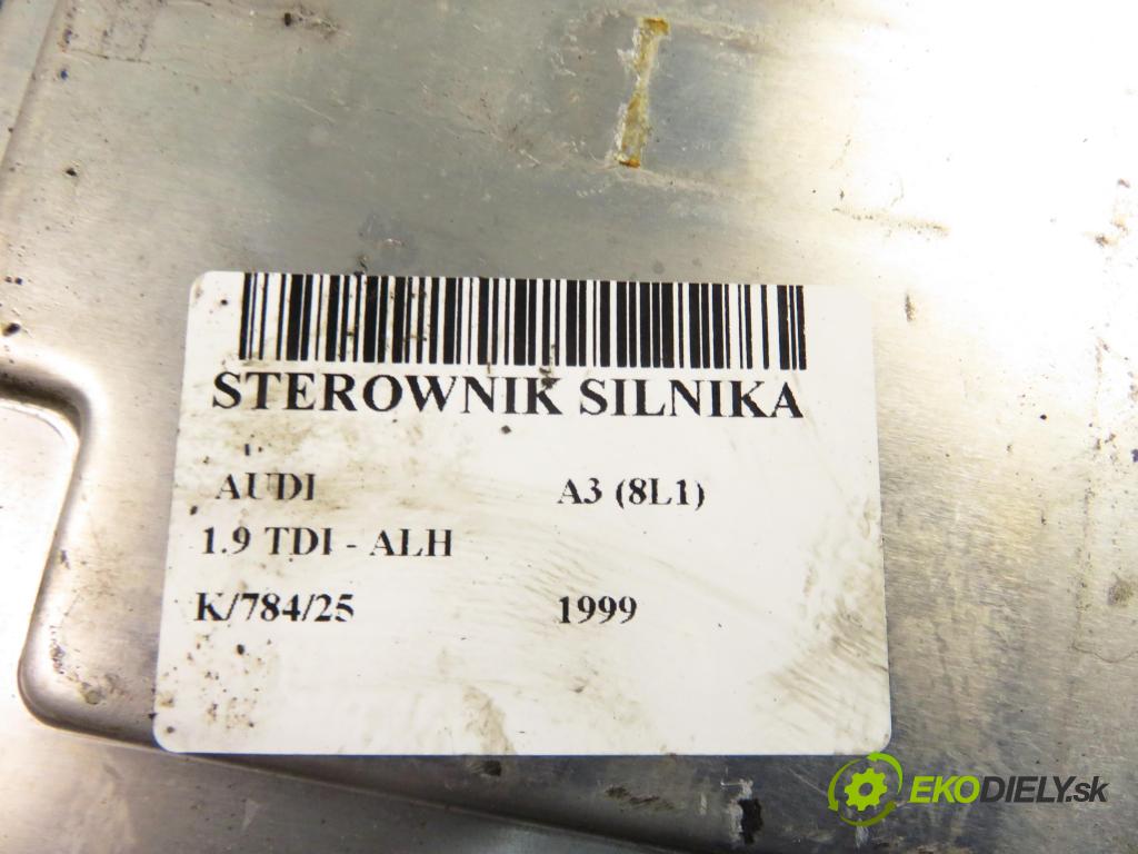 AUDI A3 (8L1) HB 1999 66,00 1.9 TDI 90 - ALH 1896,00 Riadiaca jednotka Motor 038906012C ; 0281010122