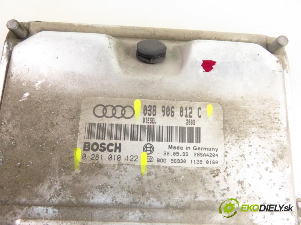 AUDI A3 (8L1) HB 1999 66,00 1.9 TDI 90 - ALH 1896,00 Riadiaca jednotka Motor 038906012C ; 0281010122