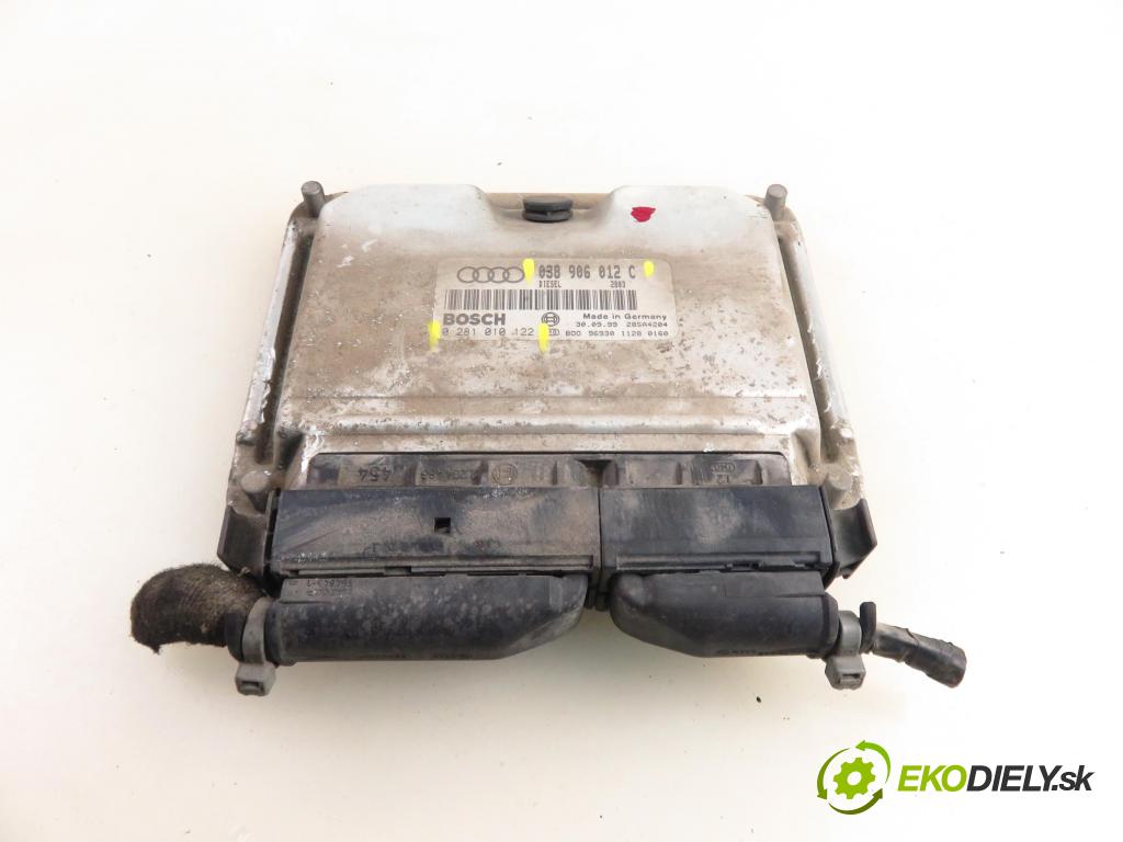 AUDI A3 (8L1) HB 1999 66,00 1.9 TDI 90 - ALH 1896,00 Riadiaca jednotka Motor 038906012C ; 0281010122