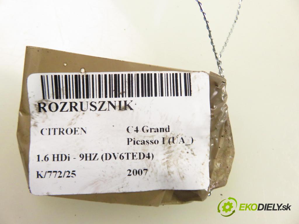 CITROEN C4 Grand Picasso I (UA_) MINIVAN 2007 80,00 1.6 HDi - 9HZ (DV6TED4) 1560,00 Štartér M000T22471 ; 9663528880 (Štartér)