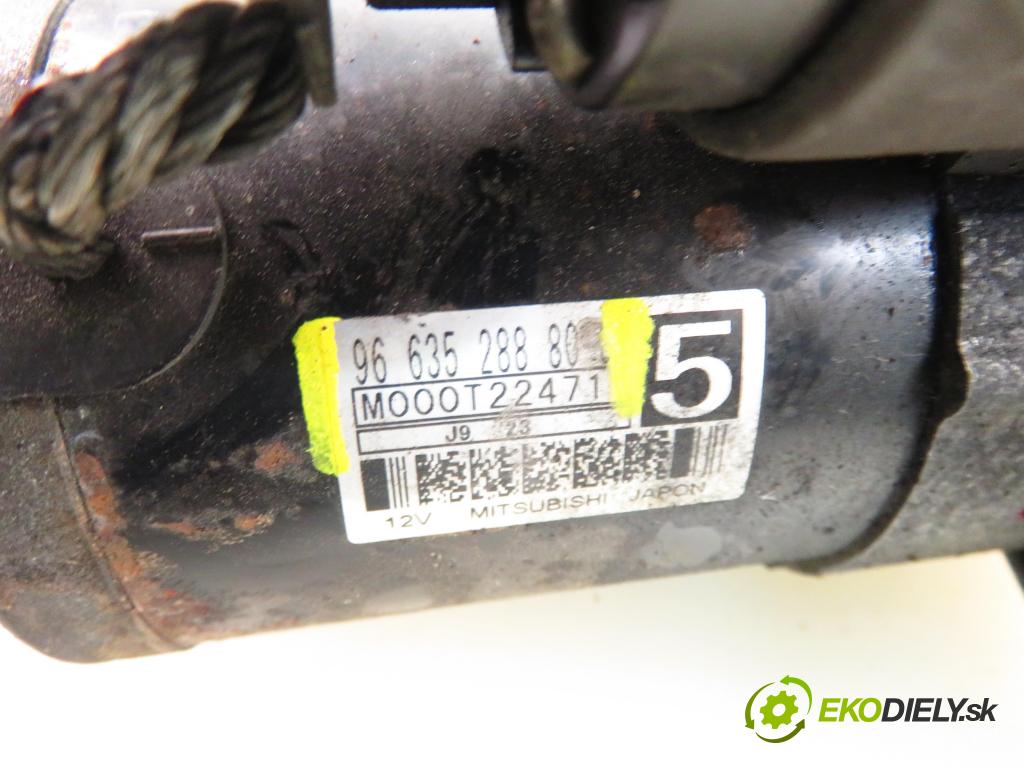 CITROEN C4 Grand Picasso I (UA_) MINIVAN 2007 80,00 1.6 HDi - 9HZ (DV6TED4) 1560,00 Štartér M000T22471 ; 9663528880 (Štartér)