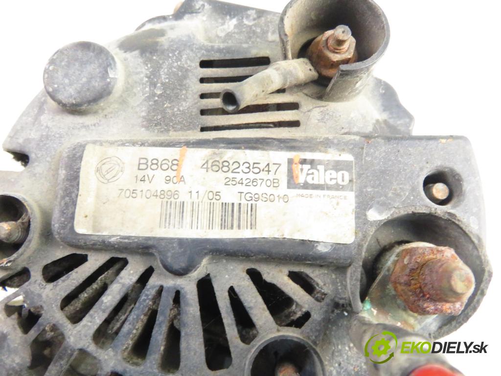 OPEL COMBO C FURGON 2006 51,00 1.3 CDTI 16V - Z 13 DT 1248,00 Alternátor 46823547 (Alternátor)