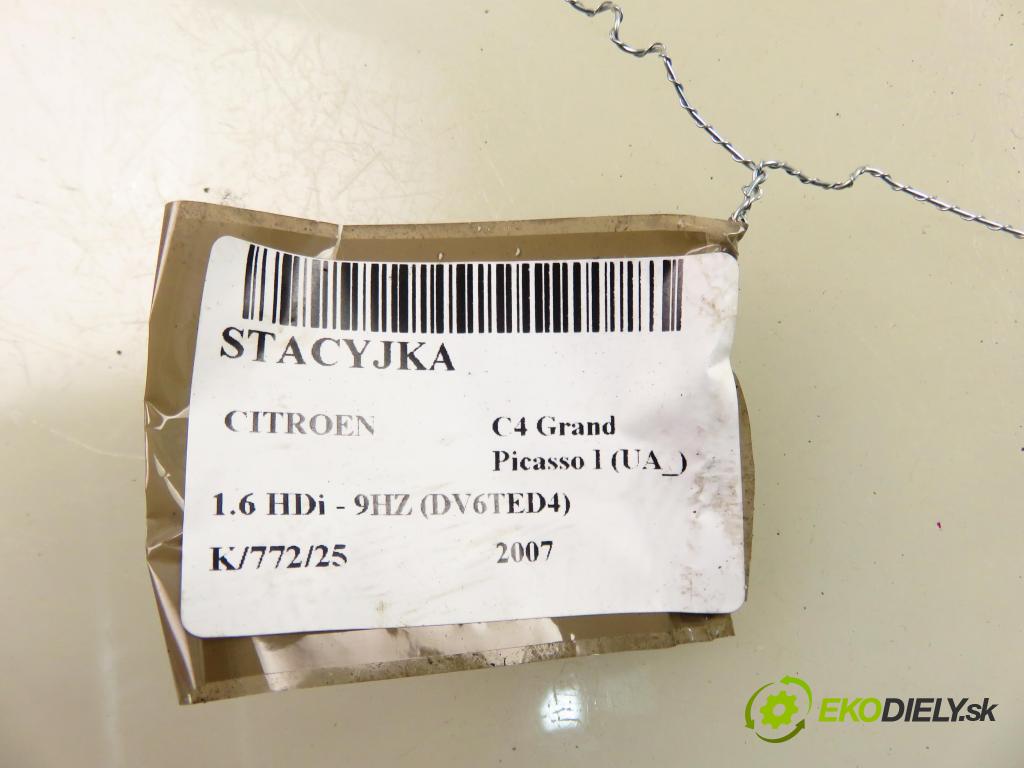 CITROEN C4 Grand Picasso I (UA_) MINIVAN 2007 80,00 1.6 HDi - 9HZ (DV6TED4) 1560,00 spinačka 36410600 ; 9663123380 (Spínacia skrinka)