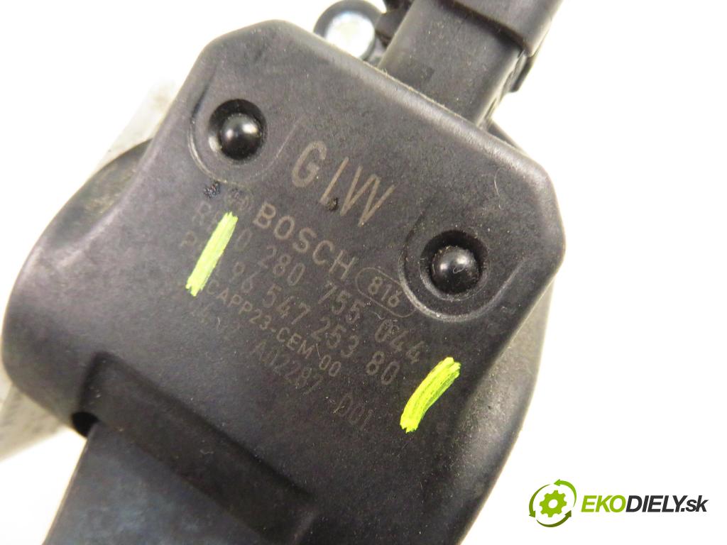 CITROEN C4 Grand Picasso I (UA_) MINIVAN 2007 80,00 1.6 HDi - 9HZ (DV6TED4) 1560,00 Potenciometer plynu 0280755044 ; 9654725380 (Potenciometer plynového pedálu)