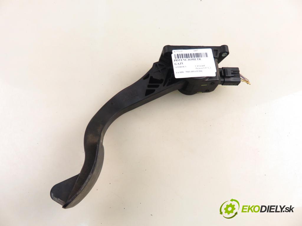 CITROEN C4 Grand Picasso I (UA_) MINIVAN 2007 80,00 1.6 HDi - 9HZ (DV6TED4) 1560,00 Potenciometer plynu 0280755044 ; 9654725380 (Potenciometer plynového pedálu)