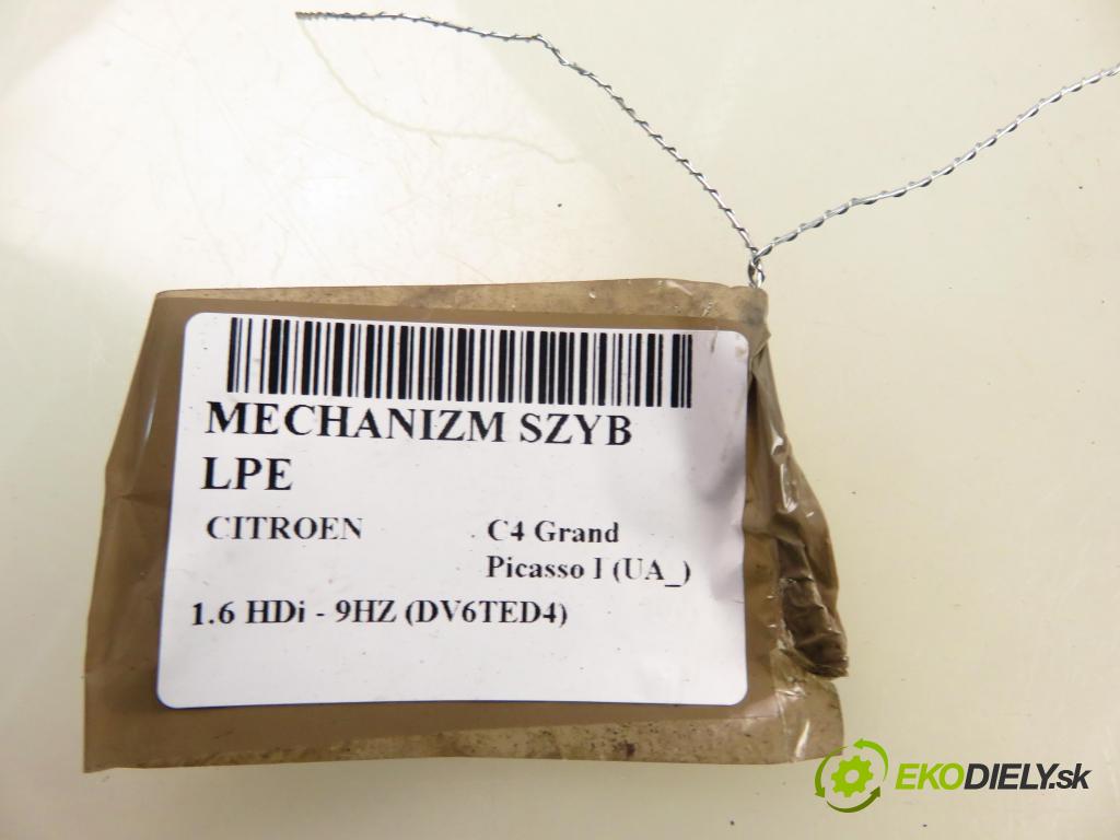 CITROEN C4 Grand Picasso I (UA_) MINIVAN 2007 80,00 1.6 HDi - 9HZ (DV6TED4) 1560,00 mechanismus oken 9654087680