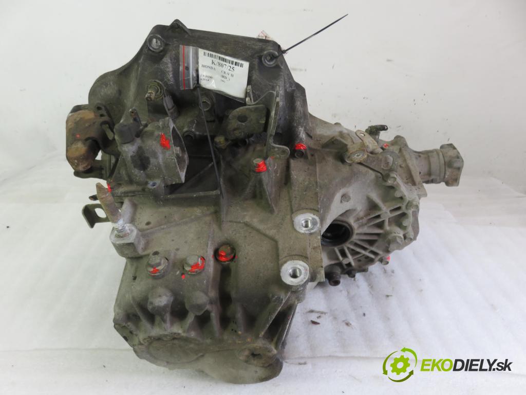 HONDA CR-V II (RD_) SUV 2002 110,00 2.0 (RD4) - K20A4 1998,00 Prevodovka MANUALNA Z2M1