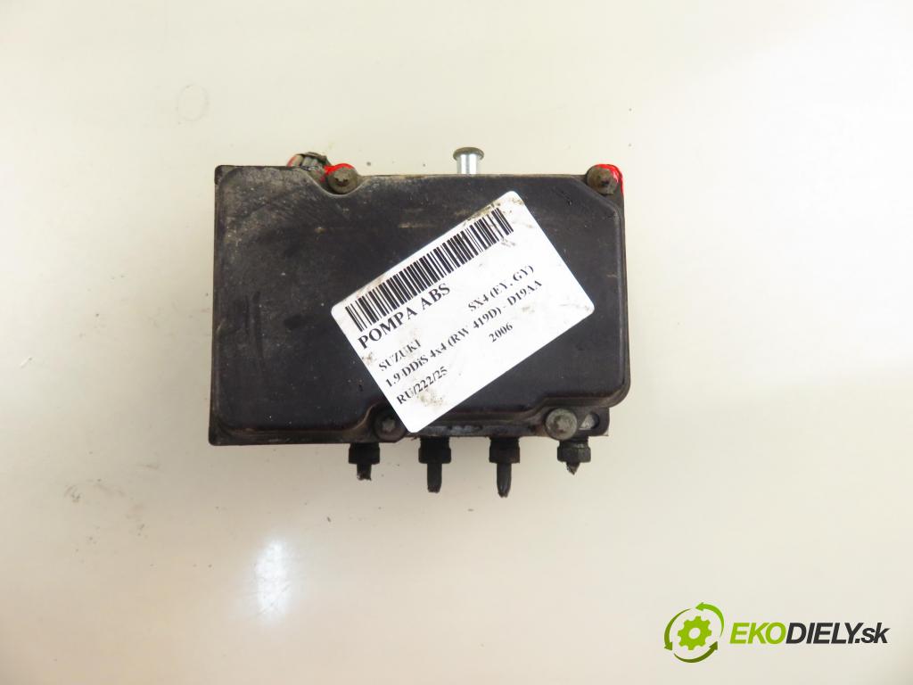 SUZUKI SX4 (EY, GY) CROSSOVER 2006 88,00 1.9 DDiS 4x4 (RW 419D) - D19AA 1910,00 Pumpa ABS 0265800494 (Pumpa ABS)