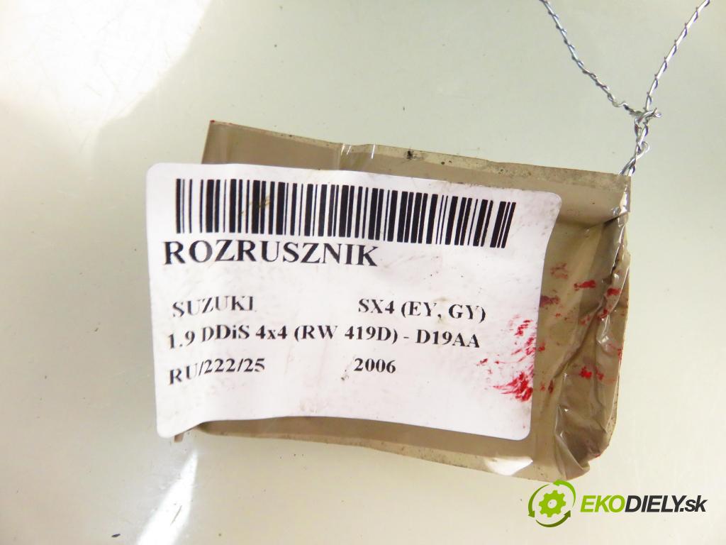 SUZUKI SX4 (EY, GY) CROSSOVER 2006 88,00 1.9 DDiS 4x4 (RW 419D) - D19AA 1910,00 Štartér 0001108202 (Štartér)