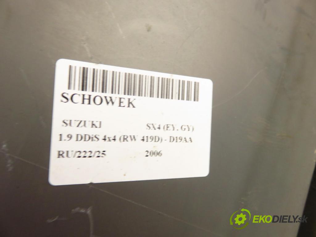 SUZUKI SX4 (EY, GY) CROSSOVER 2006 88,00 1.9 DDiS 4x4 (RW 419D) - D19AA 1910,00 Priehradka, kastlík