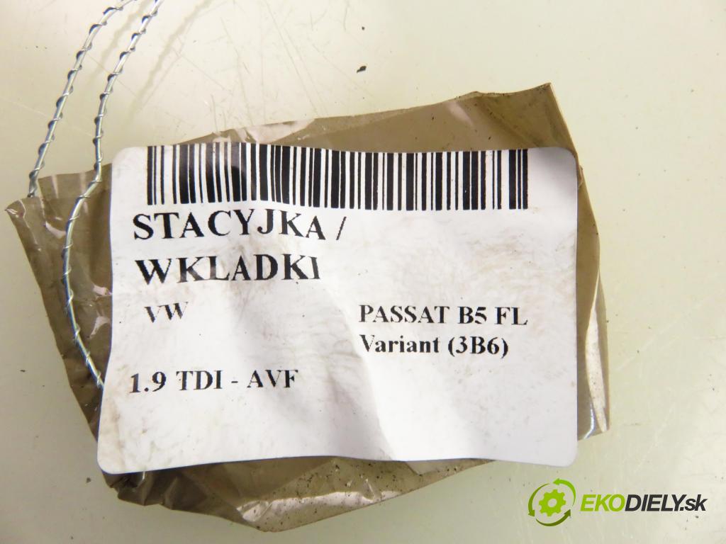 VW PASSAT B5.5 Variant (3B6) KOMBI 2003 96,00 1.9 TDI PD 130 - AVF 1896,00 spínačka / VLOŽKY 4B0905851C