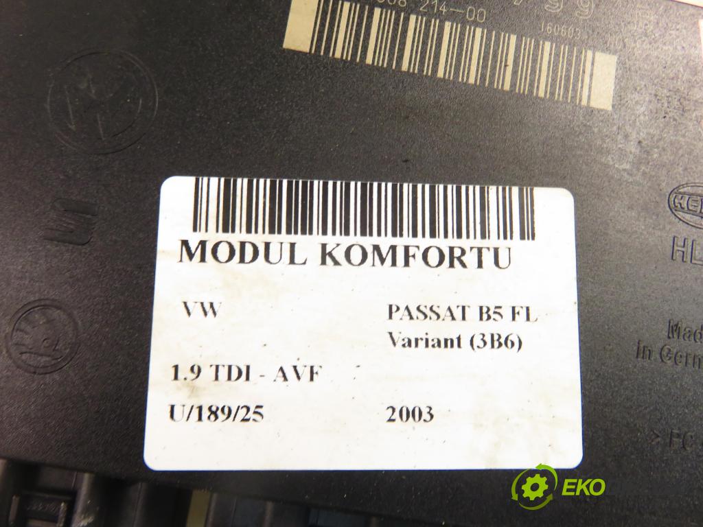 VW PASSAT B5.5 Variant (3B6) KOMBI 2003 96,00 1.9 TDI PD 130 - AVF 1896,00 MODUL komfortu 1C0959799B