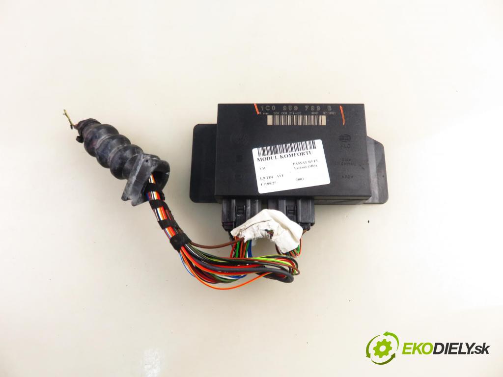 VW PASSAT B5.5 Variant (3B6) KOMBI 2003 96,00 1.9 TDI PD 130 - AVF 1896,00 MODUL komfortu 1C0959799B