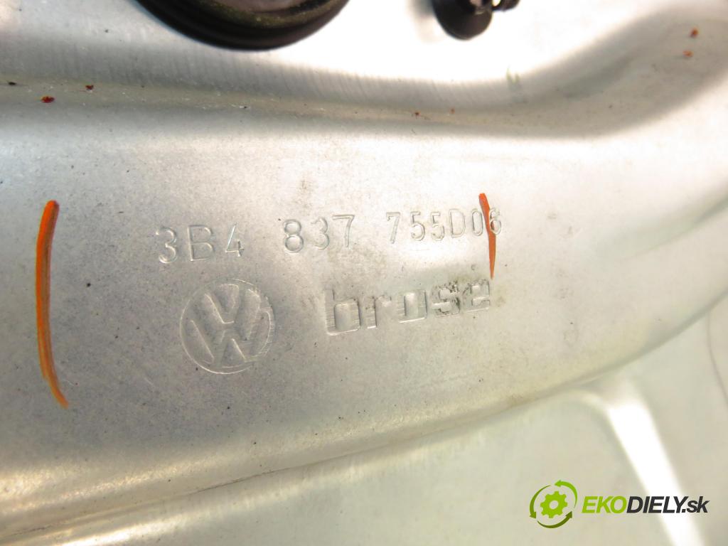 VW PASSAT B5.5 Variant (3B6) KOMBI 2003 96,00 1.9 TDI PD 130 - AVF 1896,00 mechanismus oken 3B4837755D ; 3B4837751LJ