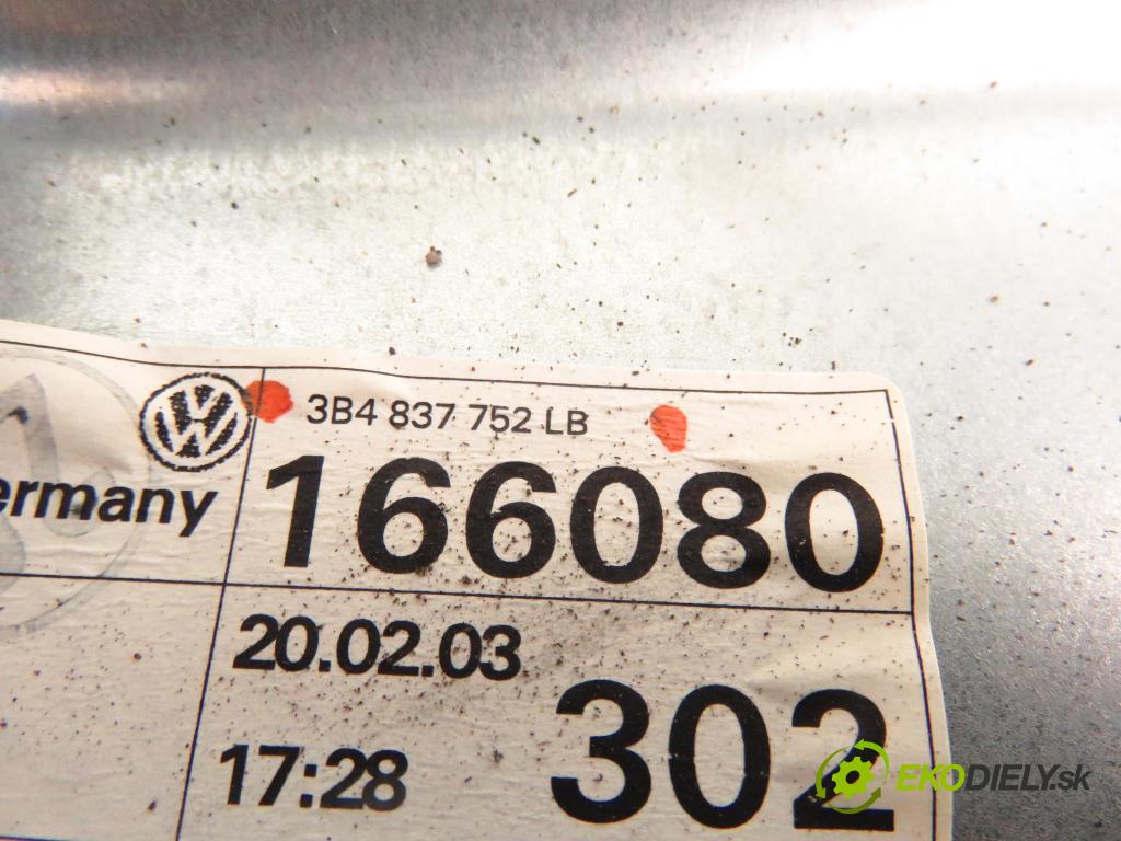 VW PASSAT B5.5 Variant (3B6) KOMBI 2003 96,00 1.9 TDI PD 130 - AVF 1896,00 mechanismus oken PPE 3B4837752LB ; 3B4837756D