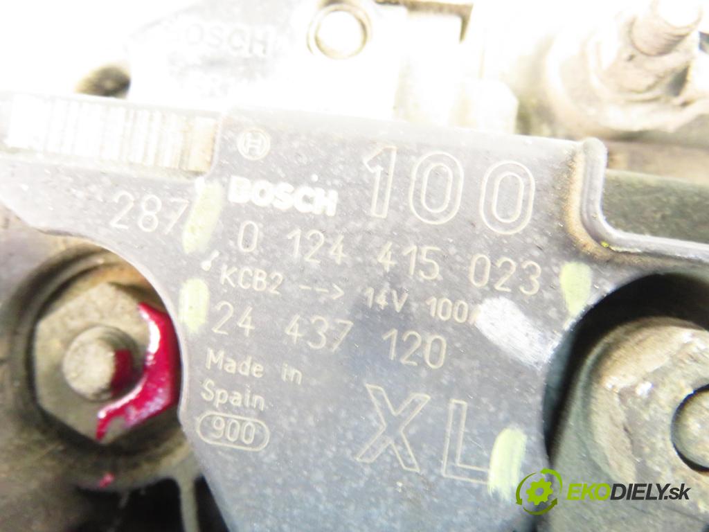 OPEL CORSA C (X01) HB 2002 43,00 1.0 12V 58 - Z 10 XE 973,00 Alternátor 24437120 ; 24437120XL ; 0124415023 (Alternátor)