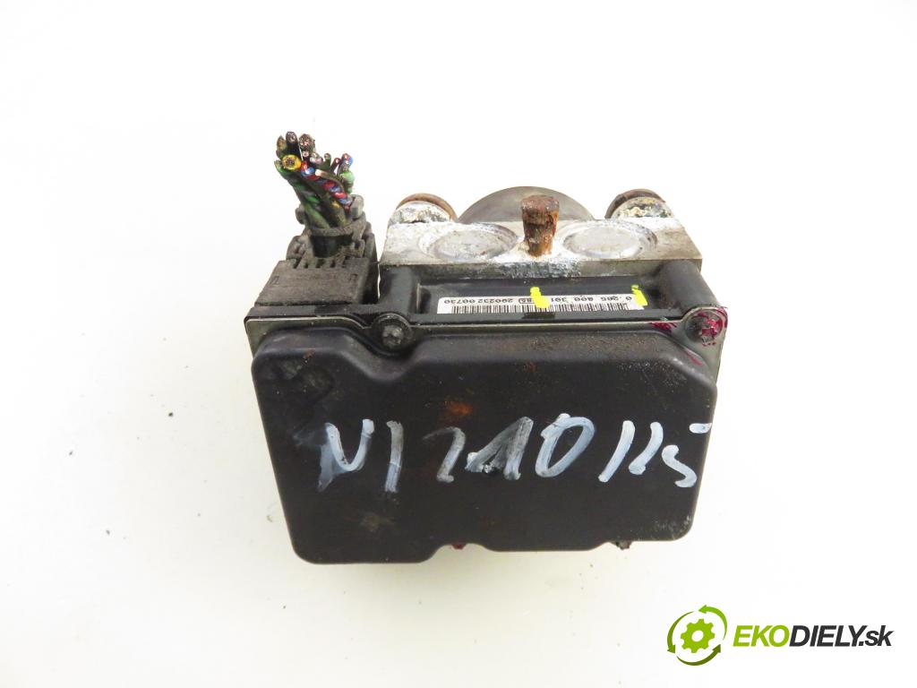 PEUGEOT 307 (3A/C) HB 2003 50,00 1.4 HDi - 8HZ (DV4TD) 1398,00 Pumpa ABS 9648265480 ; 0265231302 ; 0265800301 (Pumpa ABS)