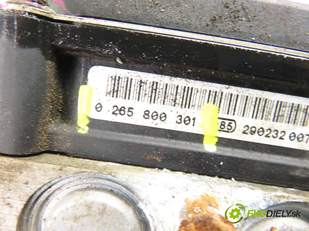PEUGEOT 307 (3A/C) HB 2003 50,00 1.4 HDi - 8HZ (DV4TD) 1398,00 Pumpa ABS 9648265480 ; 0265231302 ; 0265800301 (Pumpa ABS)