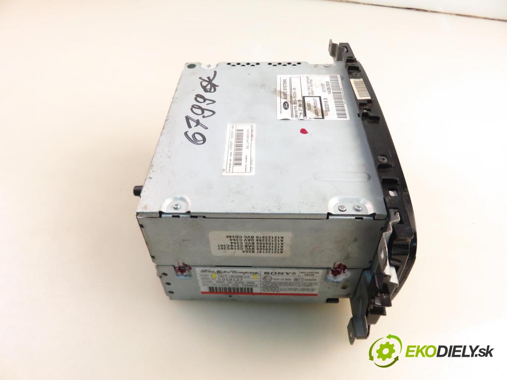 FORD MONDEO IV sedan (BA7) SEDAN 2008 92,00 1.8 TDCi - KHBA 1753,00 RADIO CD 7S7T18C939CA