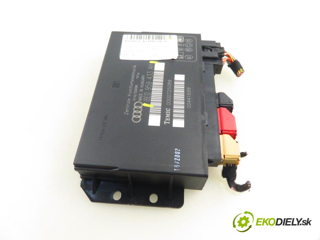 AUDI A4 (8E2, B6) SEDAN 2003 74,00 1.9 TDI PD 101 - AVB 1896,00 MODUL komfortu 8E0959433AH