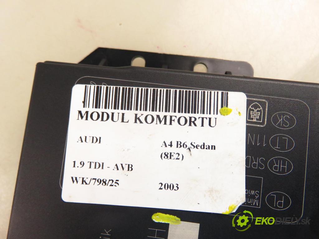 AUDI A4 (8E2, B6) SEDAN 2003 74,00 1.9 TDI PD 101 - AVB 1896,00 MODUL komfortu 8E0959433AH