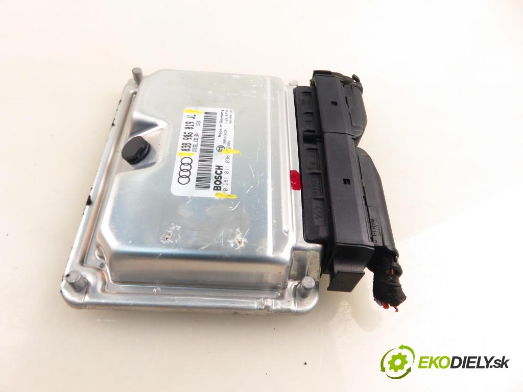 AUDI A4 (8E2, B6) SEDAN 2003 74,00 1.9 TDI PD 101 - AVB 1896,00 Riadiaca jednotka Motor 038906019JL ; 0281011036