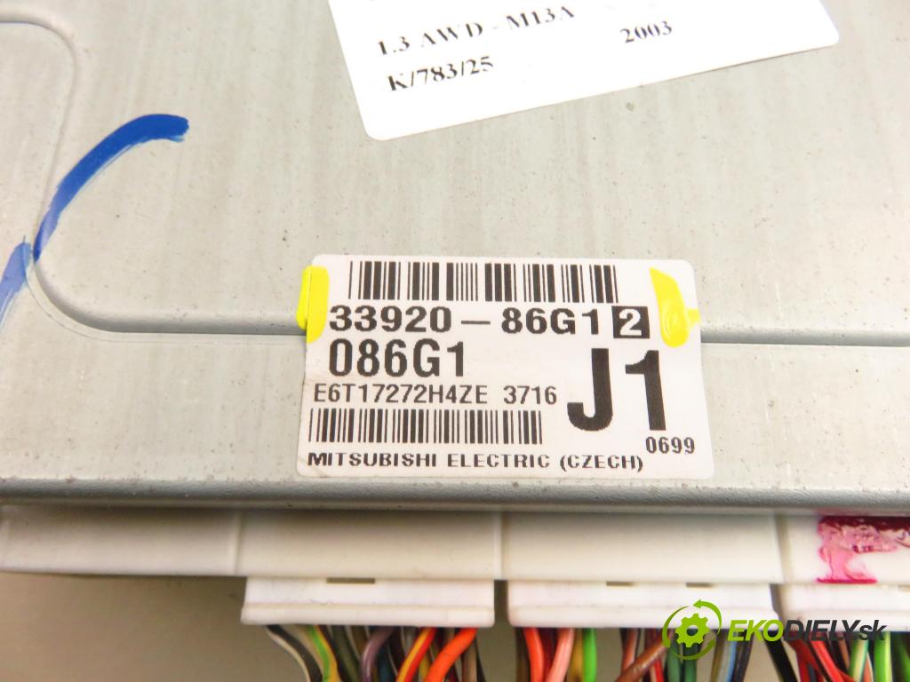 SUBARU JUSTY III (G3X) HB 2003 69,00 1.3 AWD 94 - M13A 1328,00 Riadiaca jednotka Motor 3392086G12