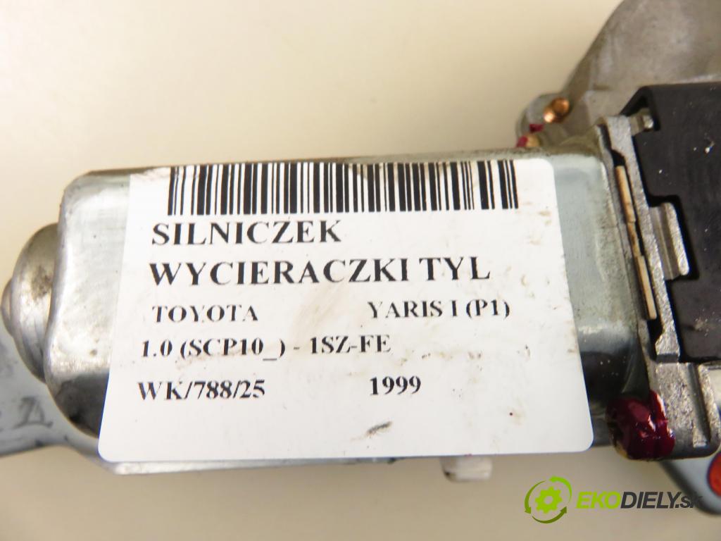 TOYOTA YARIS (_P1_) HB 1999 50,00 1.0 VVT- i 68 - 1SZ-FE 998,00 motorek stěrače ZADNÍ: 8513052010 ; 1592004053
