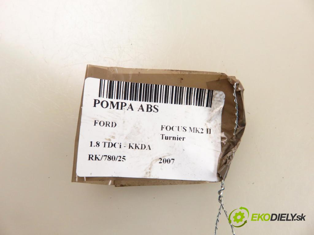 FORD FOCUS II Turnier (DA_, FFS, DS) KOMBI 2007 85,00 1.8 TDCi - KKDA 1753,00 Pumpa ABS 10097001243 ; 10020700714 (Pumpa ABS)