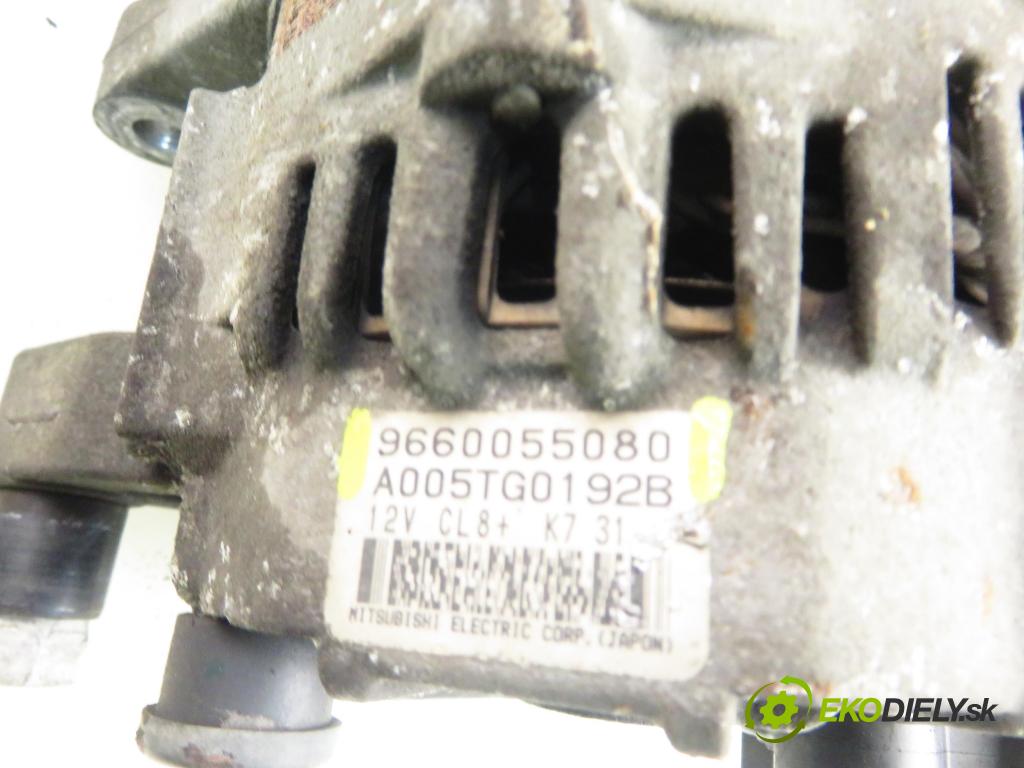 PEUGEOT 207 (WA_, WC_) HB 2008 55,00 1.4 - KFV (TU3A) 1360,00 Alternátor 9660055080 ; A005TG0192B (Alternátor)