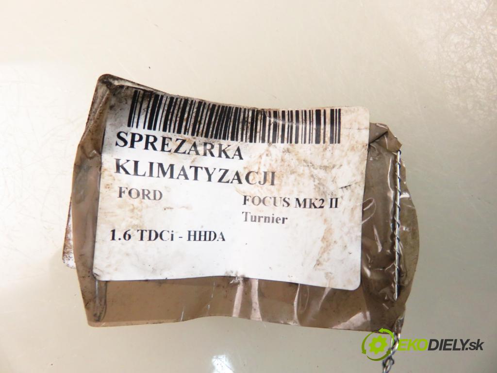 FORD FOCUS II Turnier (DA_, FFS, DS) KOMBI 2006 66,00 1.6 TDCI 90 1560,00 KOMPRESOR: klimatizácie 3M5H19D629KF (Kompresor klimatizácie)