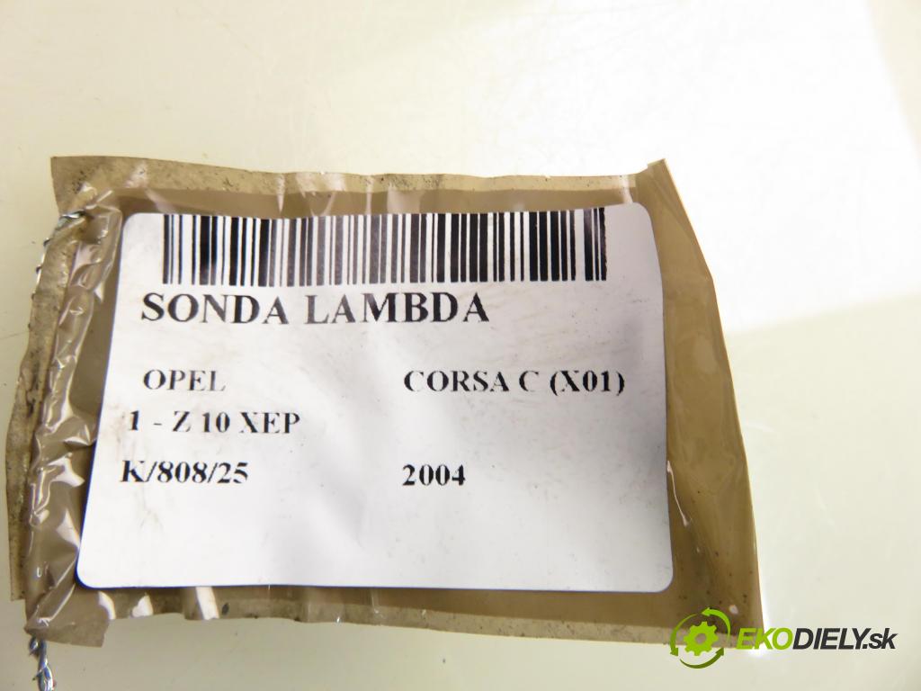 OPEL CORSA C (X01) HB 2004 44,00 1 - Z 10 XEP 998,00 sonda lambda 0258006503 (Lambda sonda)