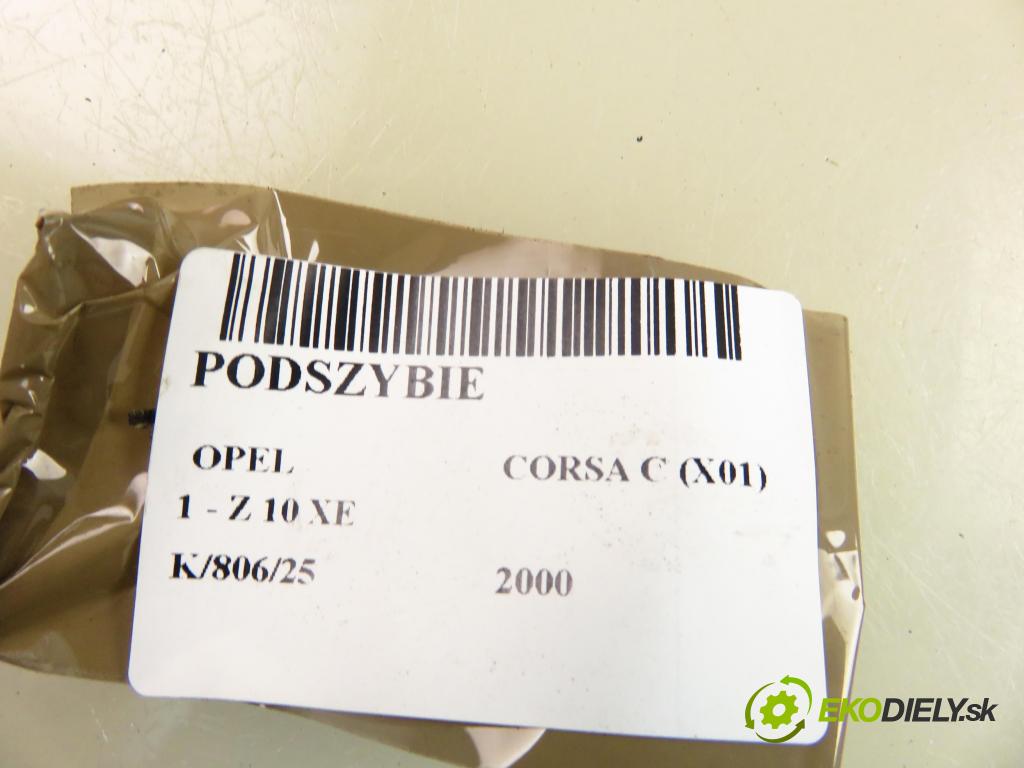 OPEL CORSA C (X01) HB 2000 43,00 1.0 12V 58 - Z 10 XE 973,00 Torpédo, plast pod čelné okno 09116435 (Torpédo (plast pod čelným sklom))
