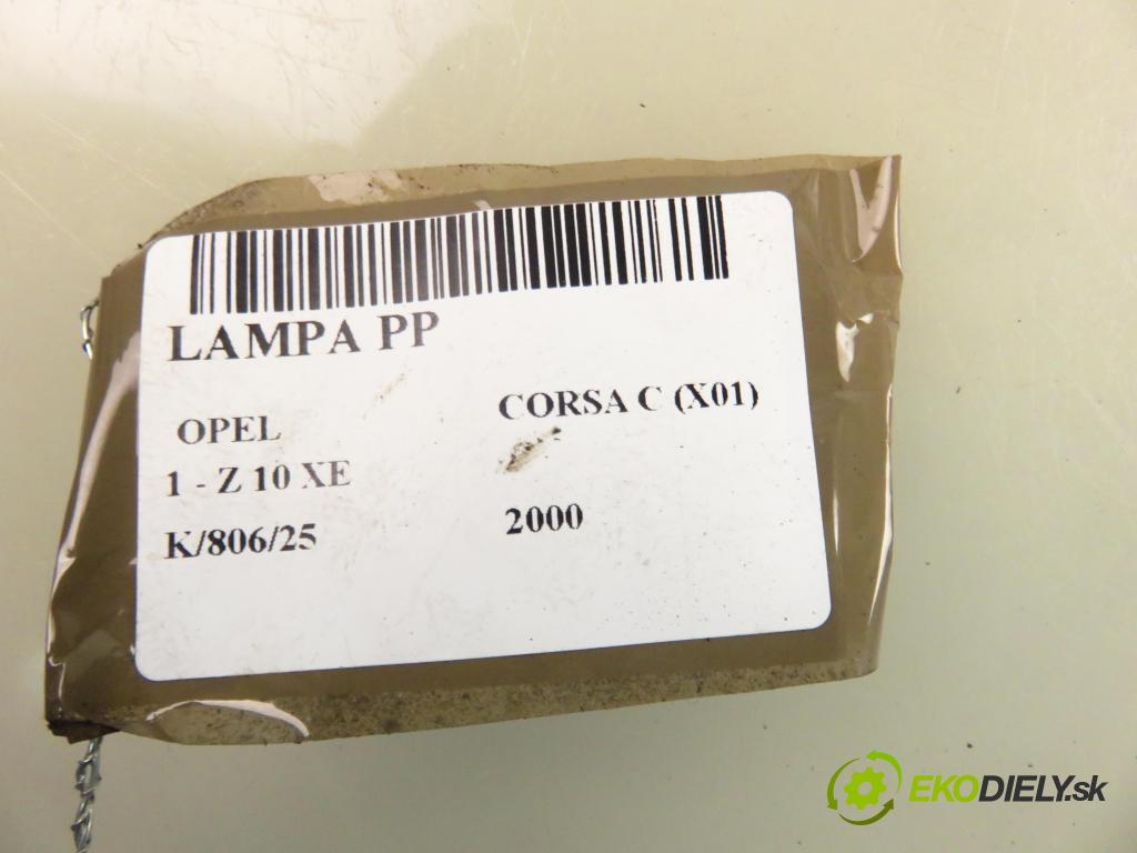 OPEL CORSA C (X01) HB 2000 43,00 1.0 12V 58 - Z 10 XE 973,00 světlo PP