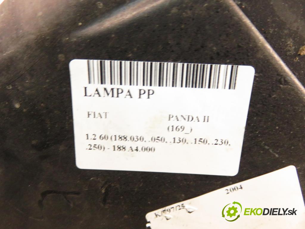 FIAT PANDA (169_) HB 2004 44,00 1.2 60 - 188 A4.000 1242,00 světlo PP
