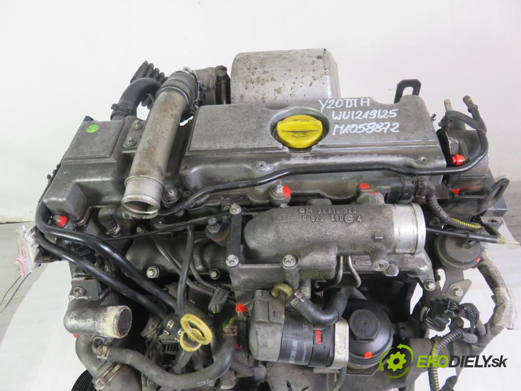 OPEL VECTRA C (Z02) SEDAN 2002 74,00 2.0 DTI 16V 101 - Y 20 DTH 1995,00 Motor DIESEL Y20DTH